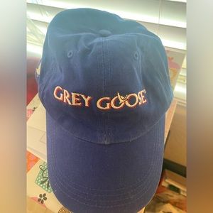Grey Goose vodka promo hat blue adjustable